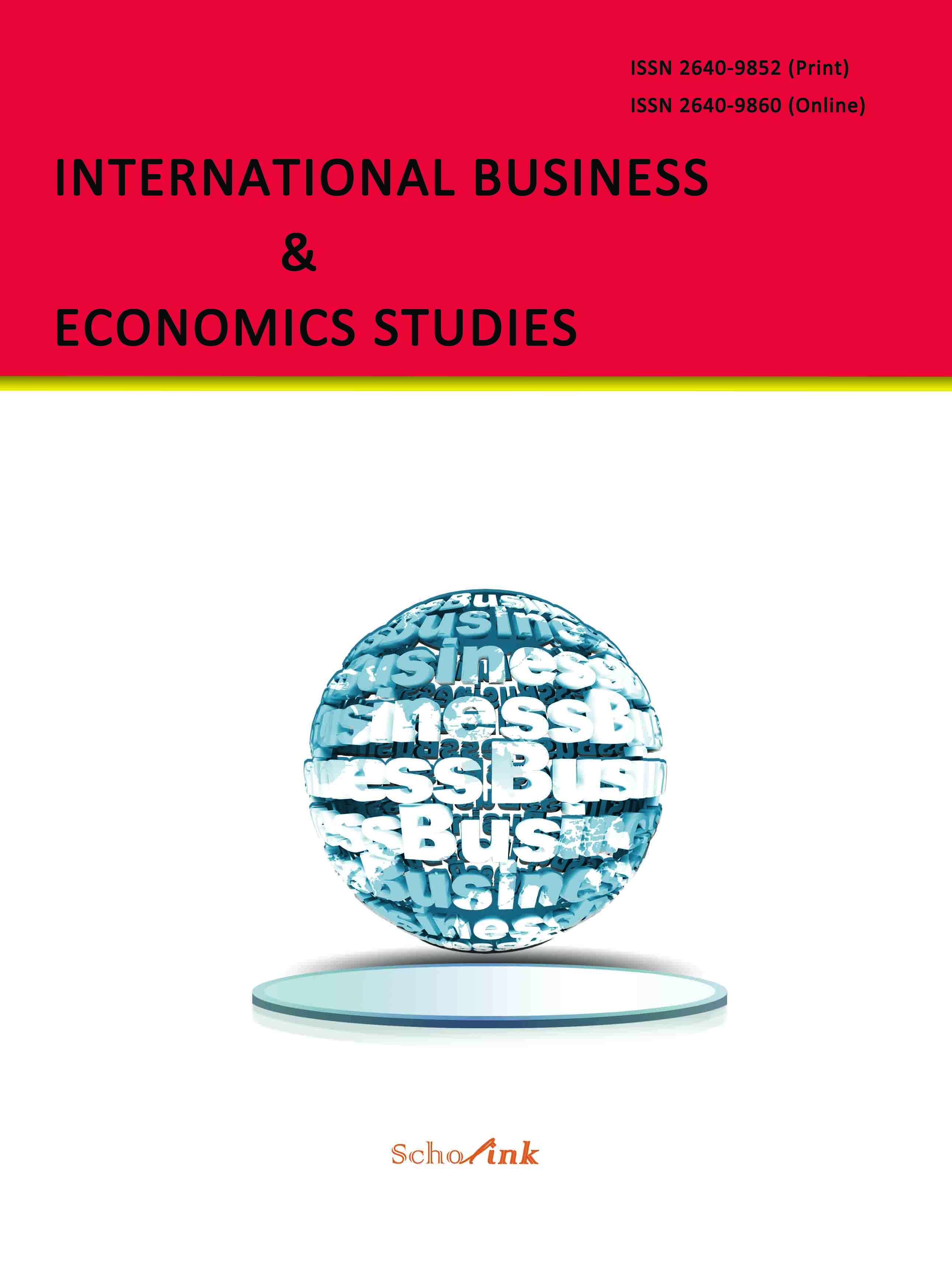 International Business & Economics Studies (国际商业与经济研究)