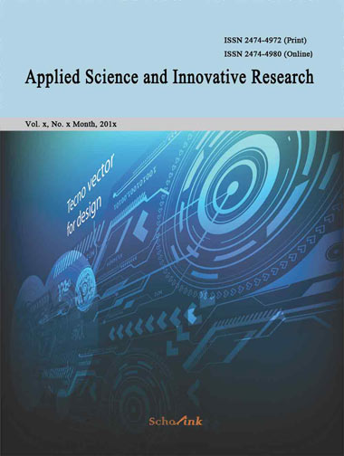 Applied Science and Innovative Research（应用科学与创新研究）