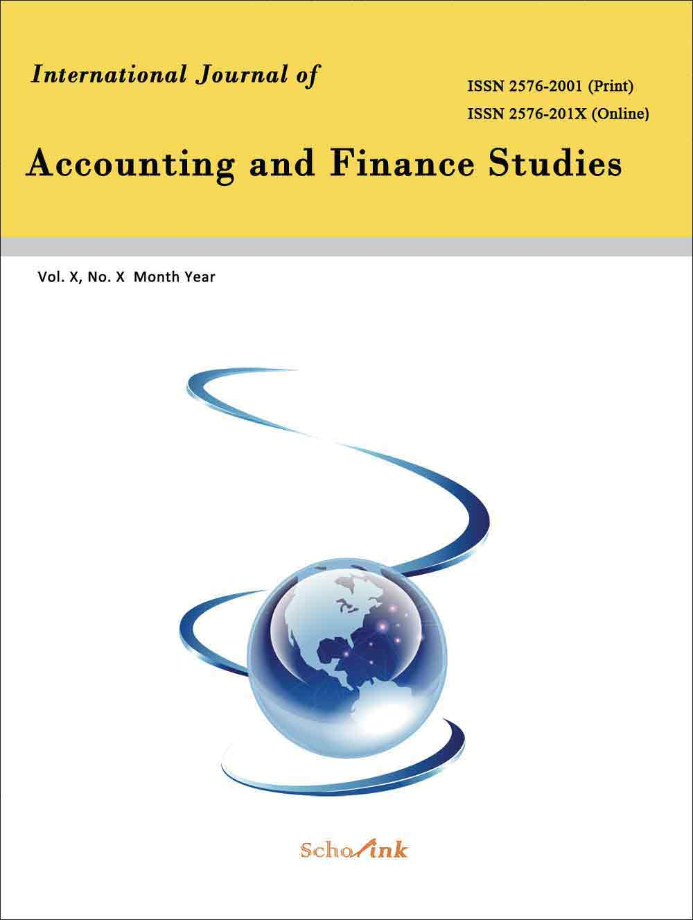 International Journal of Accounting and Finance Studies （国际会计与金融研究杂志）